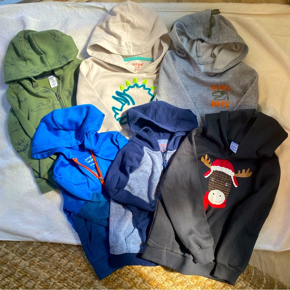 Boys 4T / 5T Sweatshirt Hoodie Bundle